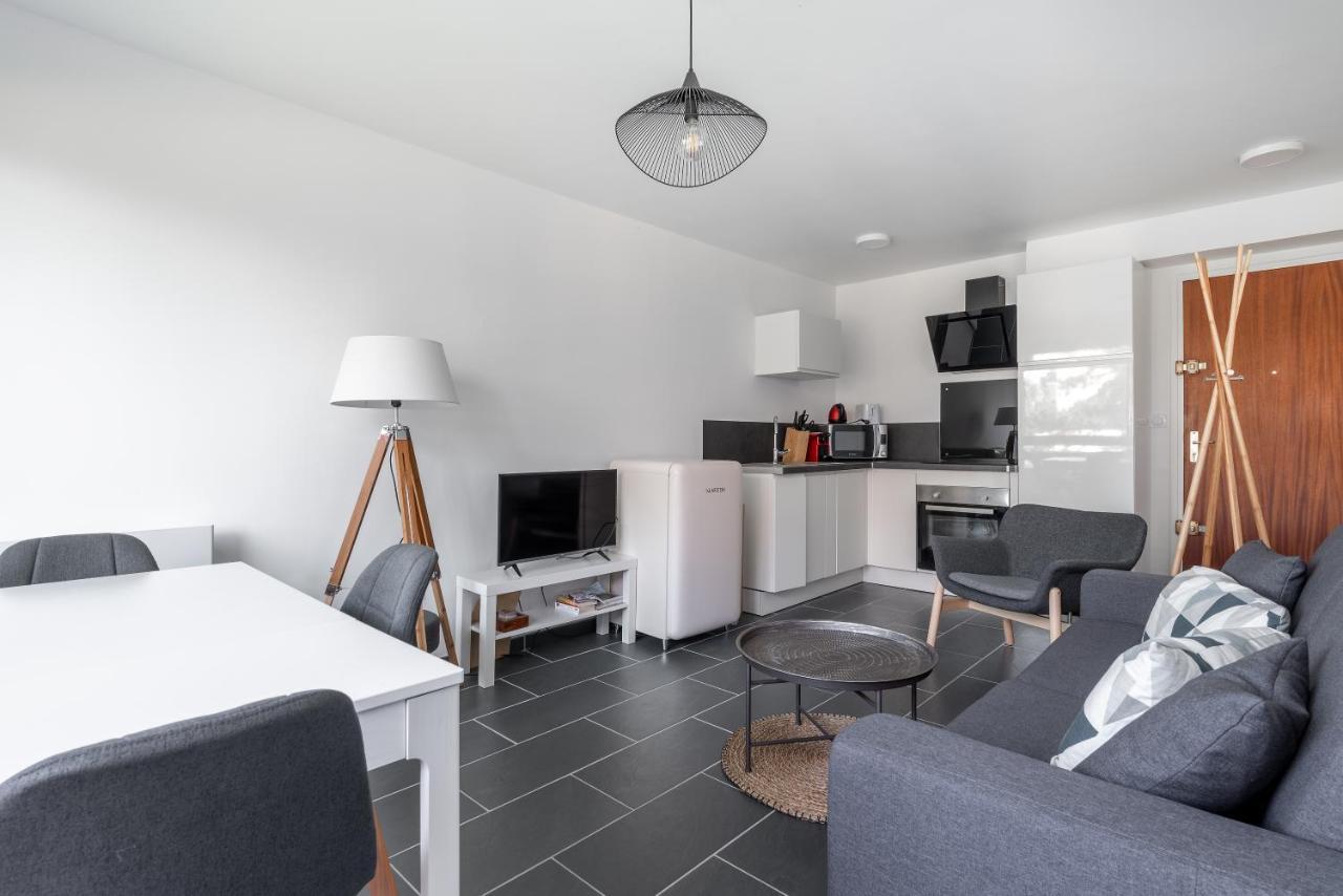 Appt Lumineux - Avec Balcon A 400M De La Plage Курсёль-сюр-Мер Экстерьер фото